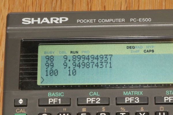 Sharp PC-E500