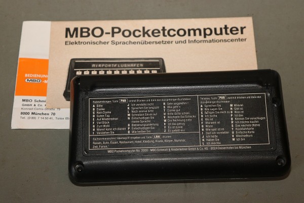 MBO Pocket Computer