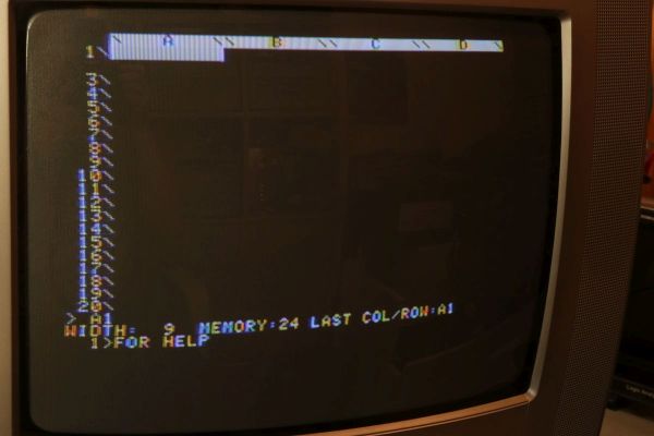 Apple II 80-Zeichen-Karte