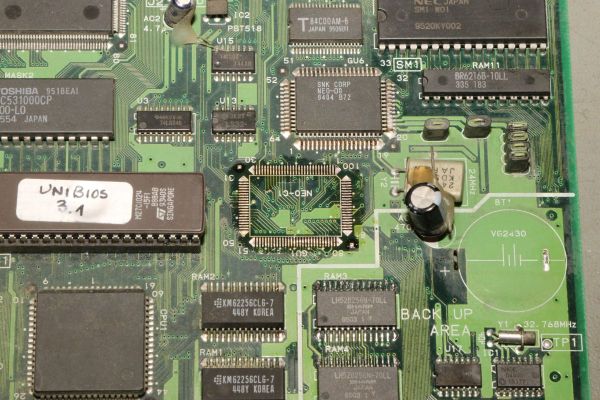 NeoGeo MVS BACKUP RAM ERROR