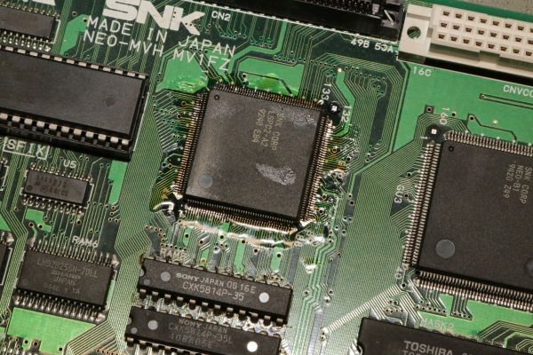 NeoGeo MVS Grafikfehler