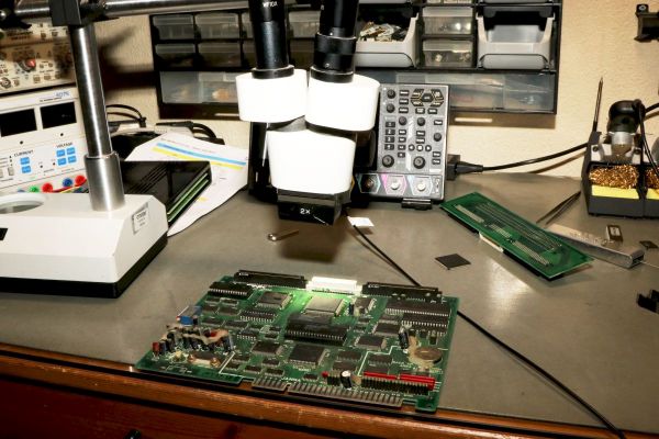 NeoGeo MVS Grafikfehler
