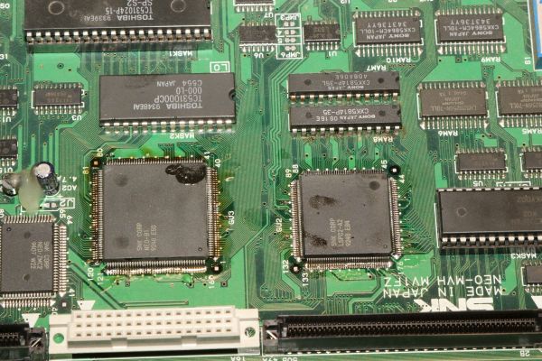NeoGeo MVS Grafikfehler