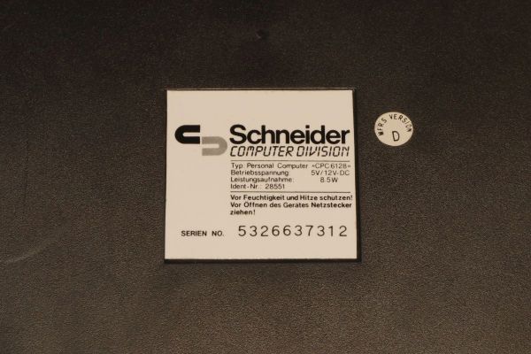 Amstrad Schneider CPC 6128